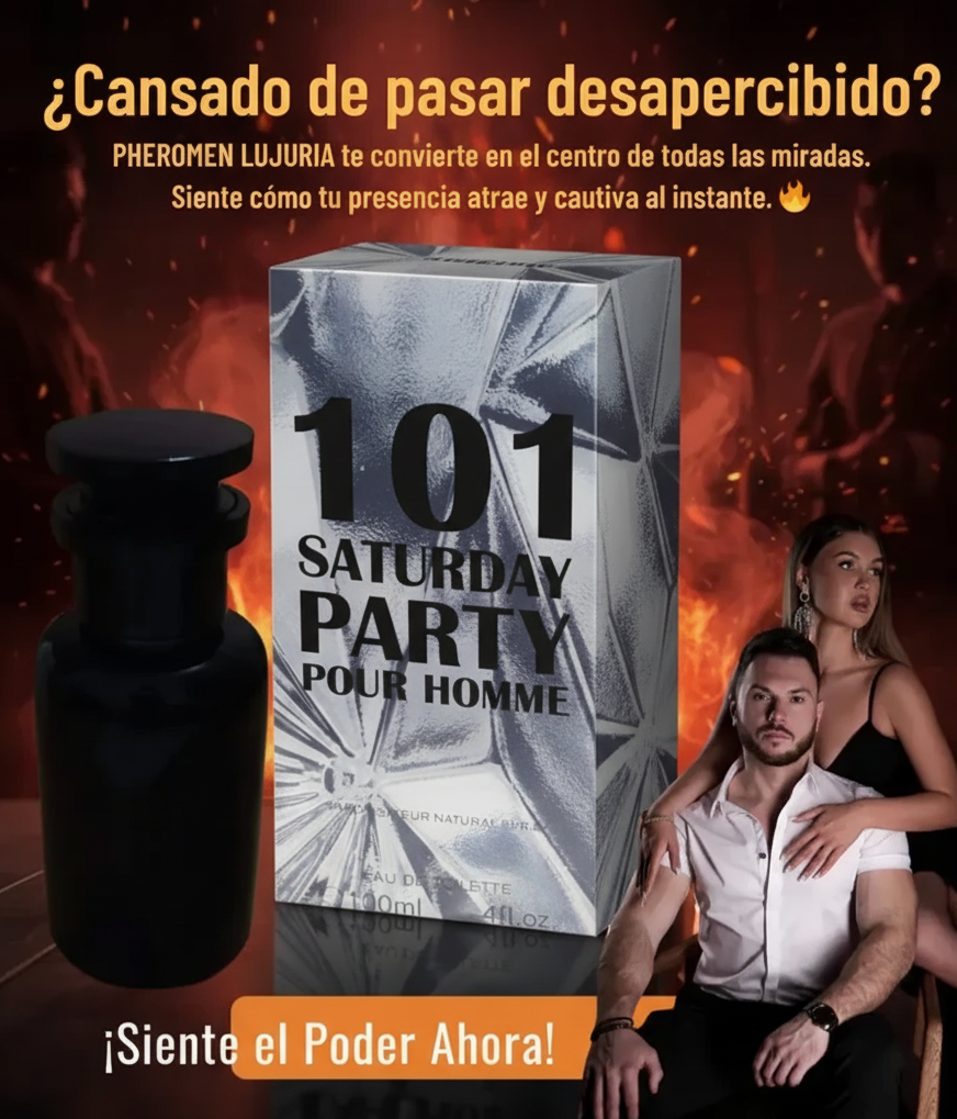 "101 SATURDAY" Perfume con Feromonas 100ML